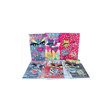 Quaderni a4 maxi - 96+r pagine - carta 100 gr/mq - sj gang cartotecnica facce boy/girl