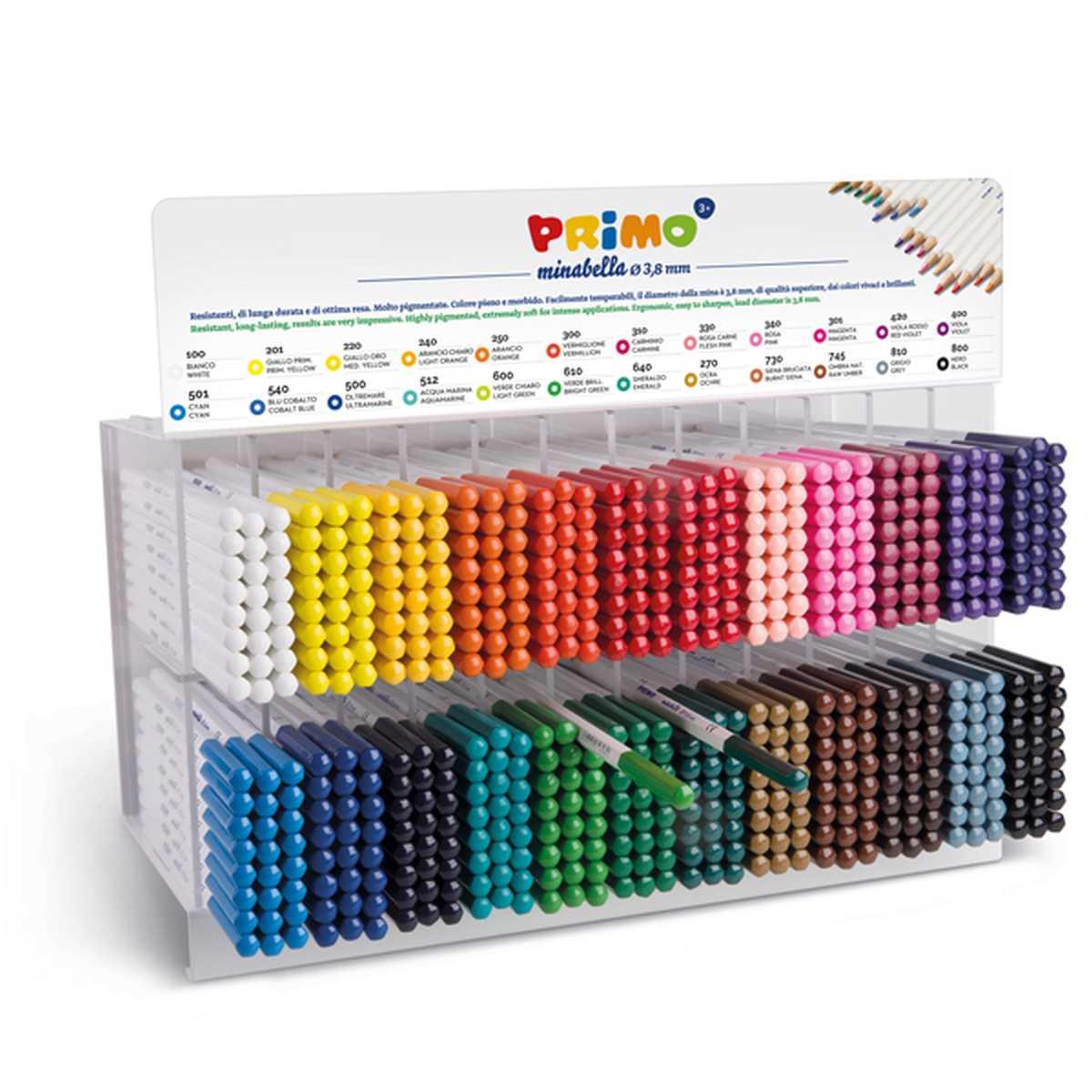 Primo - matite esagonali minabella Ø 3.8 mm