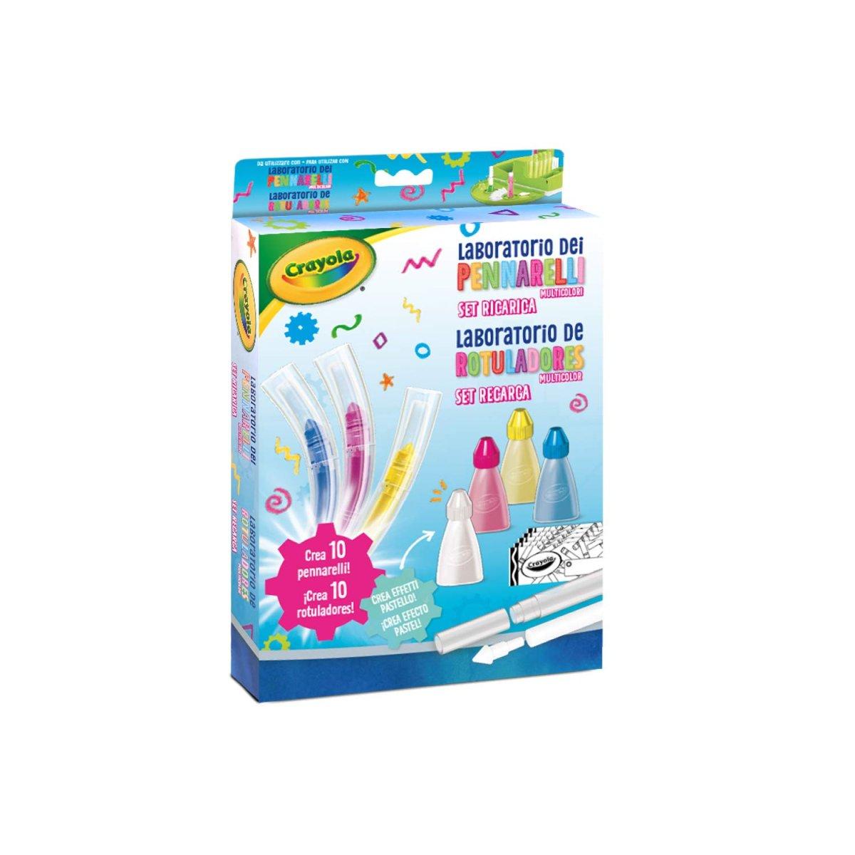 Crayola set ricarica laboratorio pennarelli