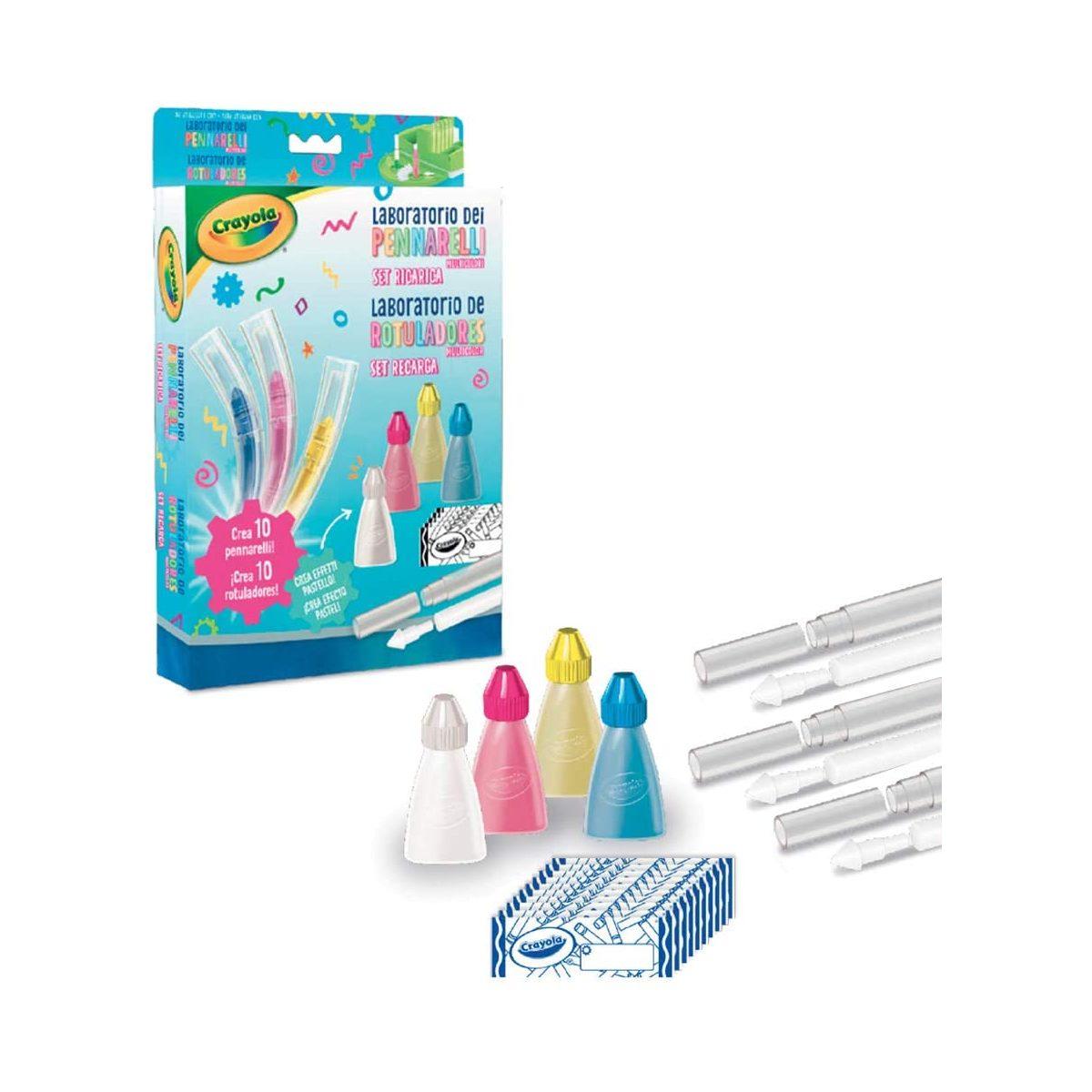 Crayola set ricarica laboratorio pennarelli