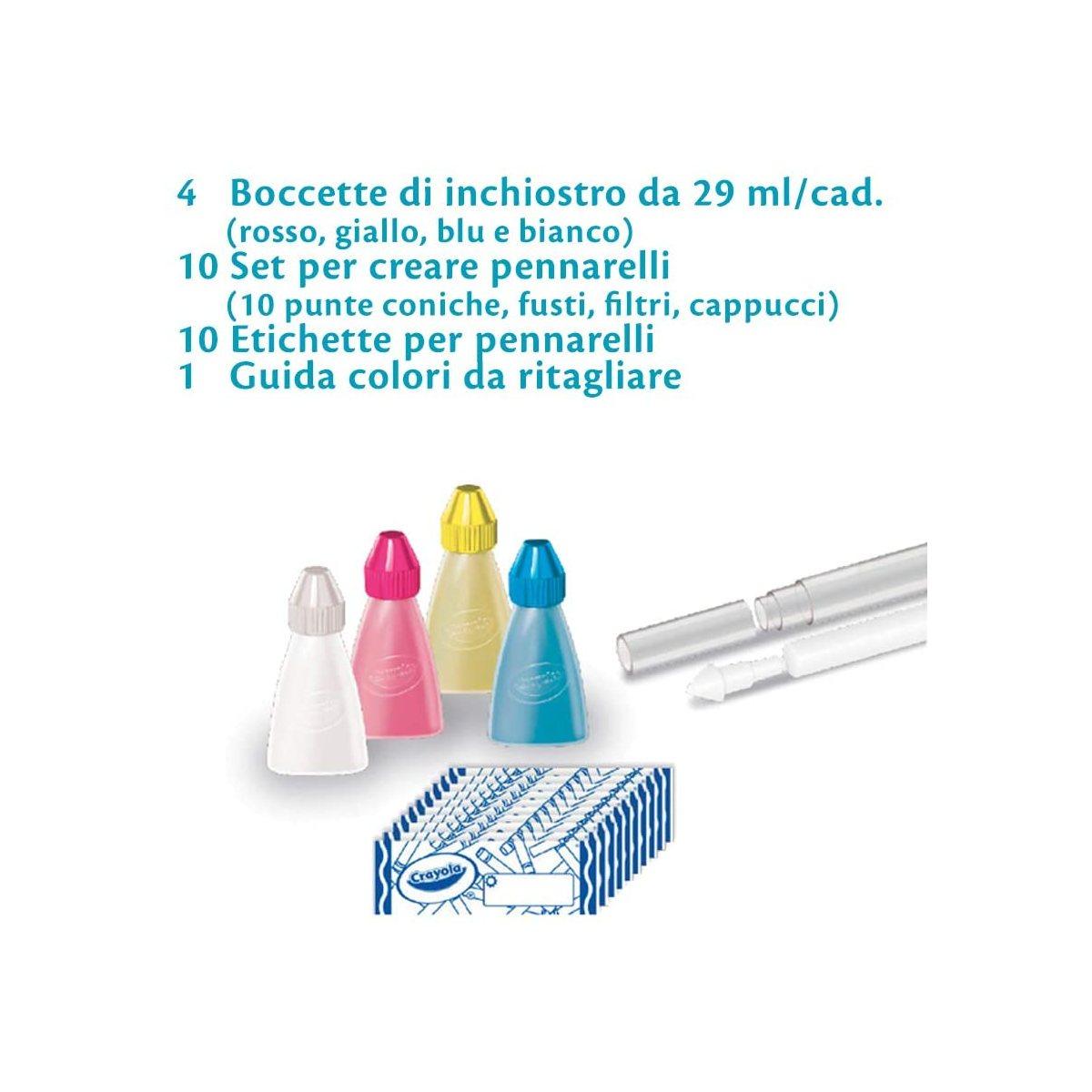 Crayola set ricarica laboratorio pennarelli