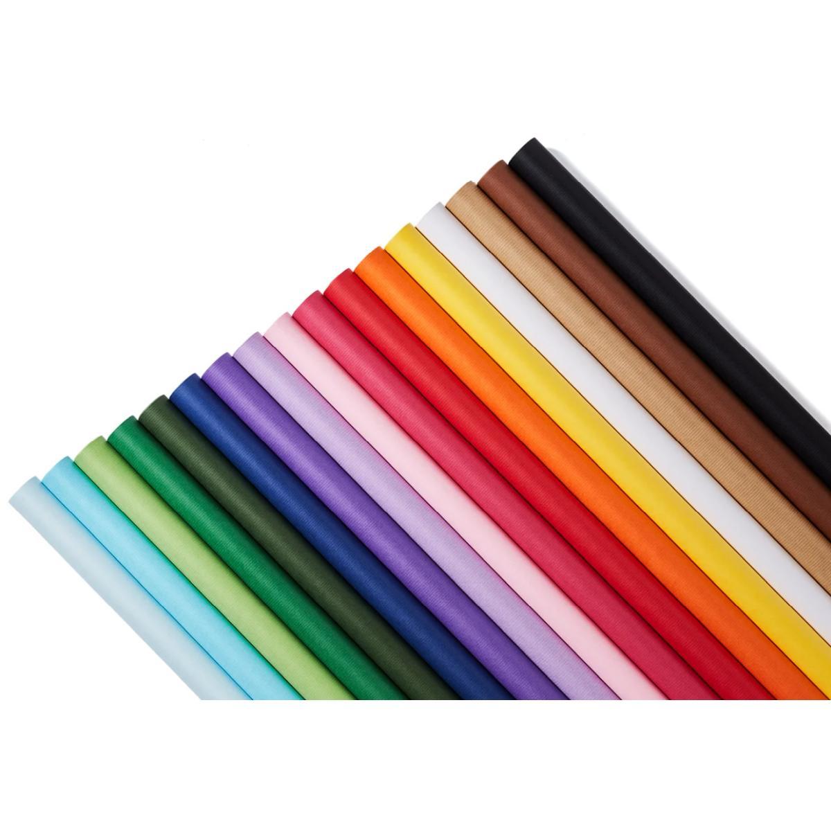 Carta kraft vergata -  70 gr - marrone - rotolo 1 x 50 mt