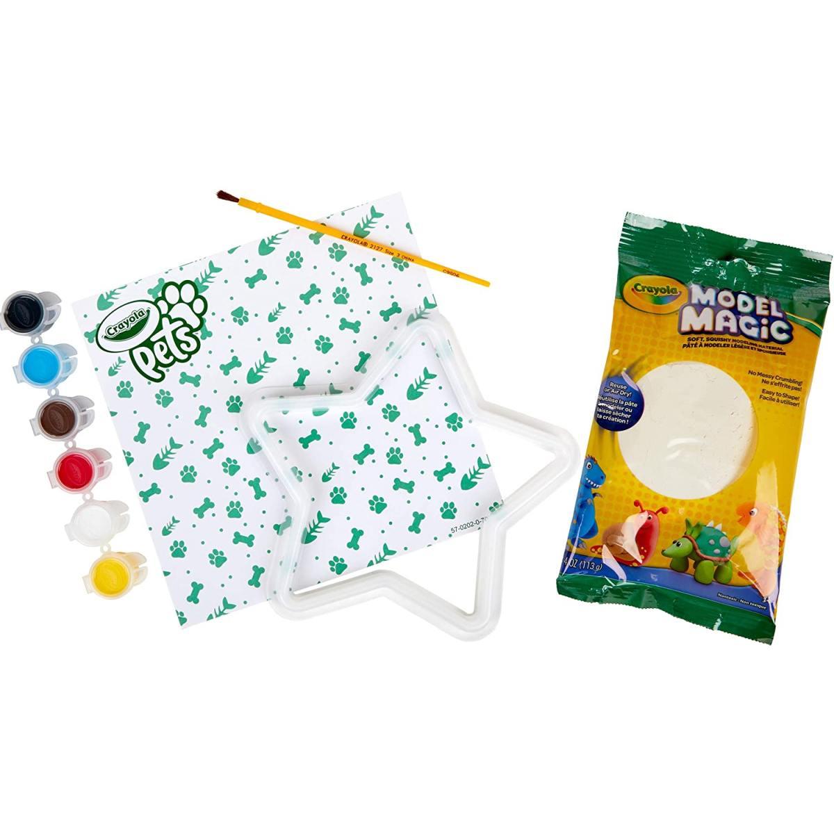Crayola pets - set crea l'impronta - forma stella