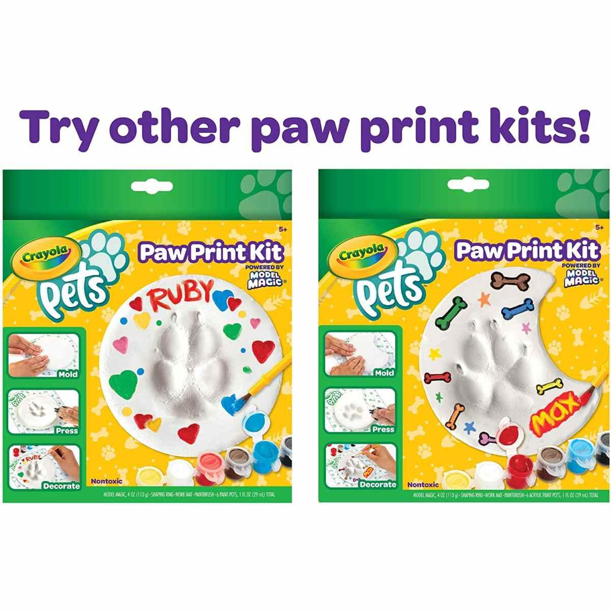 Crayola pets - set crea l'impronta - forma stella