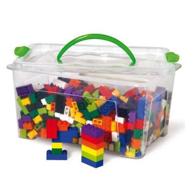 CWR - MATTONCINI MICRO COMPATIBILI - BAULETTO 580 PEZZI