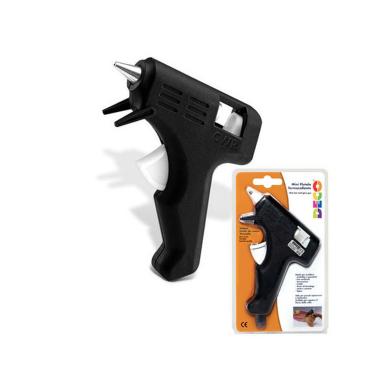 Deco -  mini pistola colla a caldo 5-20 watt -  2 stick colla 7 mm inclusi