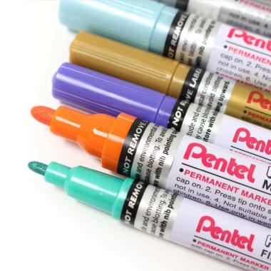 Pentel paint marker - marcatore a vernice punta media/fine linea amiko
