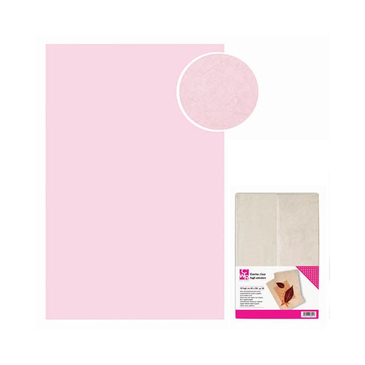 Deco - carta riso da 25 gr/mq - foglio da 70 x 100 cm -