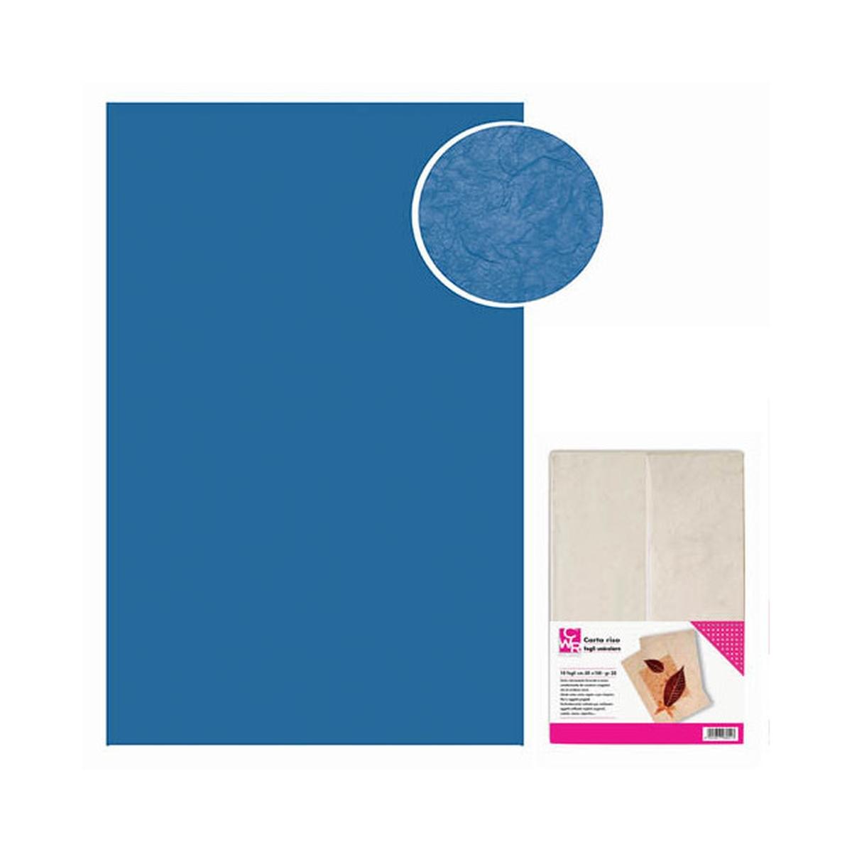 Deco - carta riso da 25 gr/mq - foglio da 70 x 100 cm -