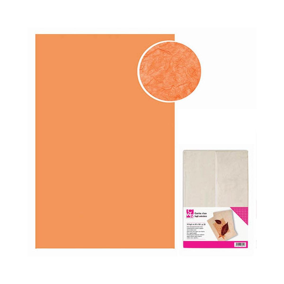 Deco - carta riso da 25 gr/mq - foglio da 70 x 100 cm -