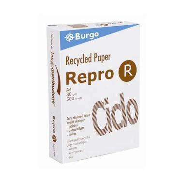 Burgo - carta a3 repro ciclo - 80 gr/m - risma 500 fg - (carta riclicata)
