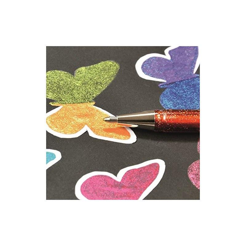 Pentel hybrid dual metallic - roller gel dual metallic a cappuccio 1.0