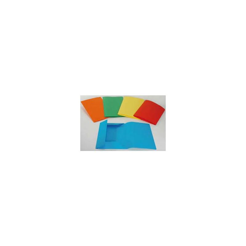 Euro-cart - cartelline 3 lembi bristol luce - 200 gr - 25 pz