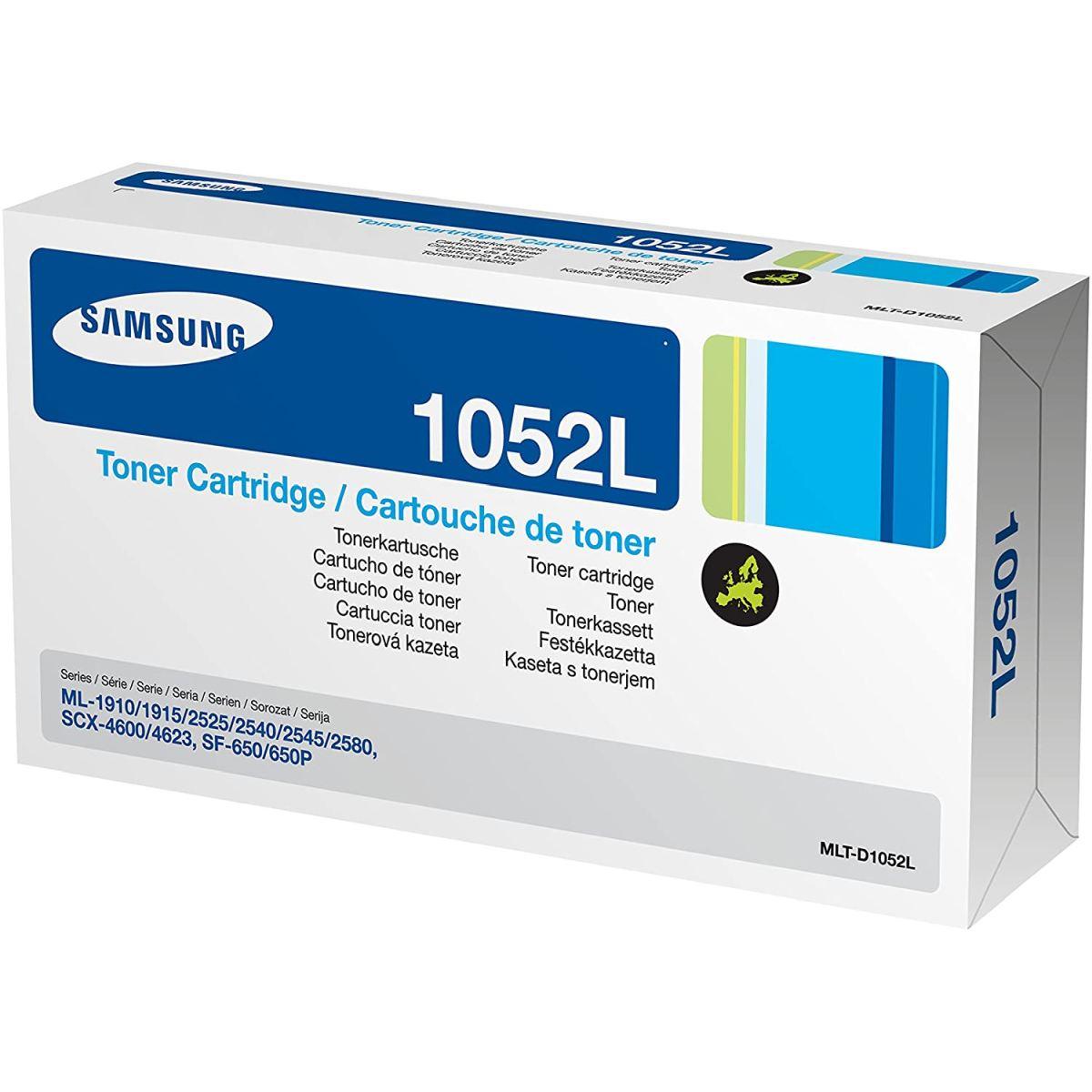 Samsung mlt-d1052l/els cartuccia laser serie: ml-1910/1915/2525/2580, scx-4600/4623, sf-650/650p - 2.500 pagine