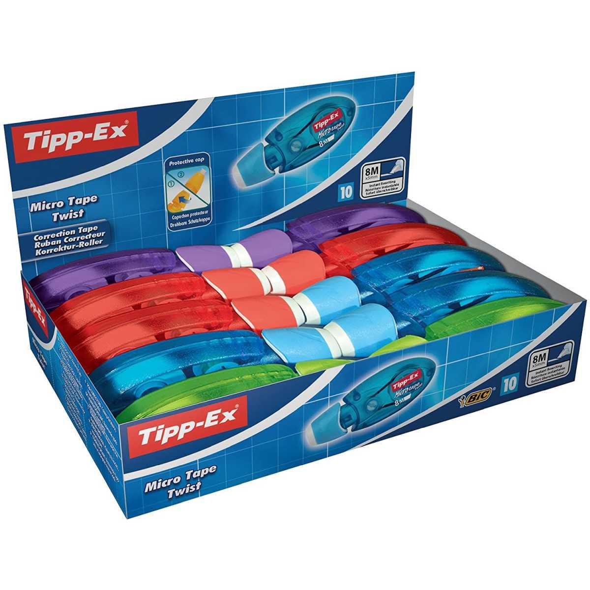 Tipp-ex micro tape twist - correttore a nastro - 5 mm x 8 mt