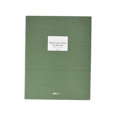 Edipro - registro carico scarico gas fluorurati 48 pagine - 31 x 24,5 cm