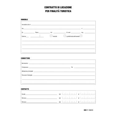 Edipro - contratto locazione uso stagionale - formato 29,7 x 21 cm