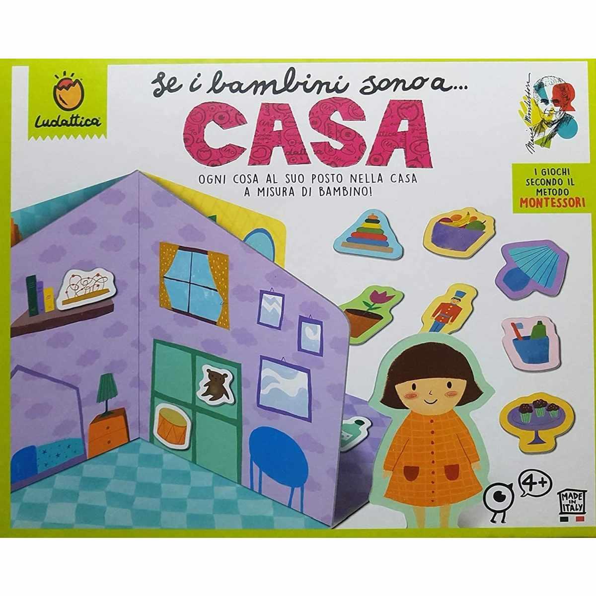 Ludattica - giochi montessori - se i bambini sono a casa