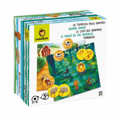 Ludattica - family game - la tombola degli animali