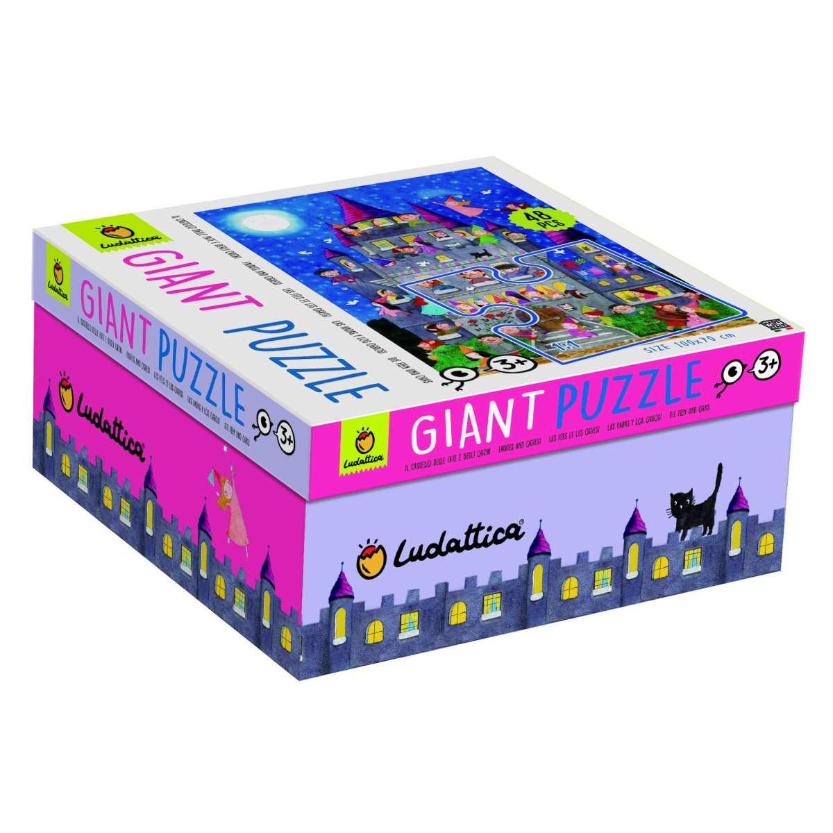 Ludattica - giant puzzle - le fate e gli orchi