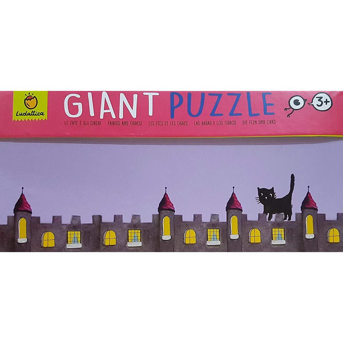 Ludattica - giant puzzle - le fate e gli orchi
