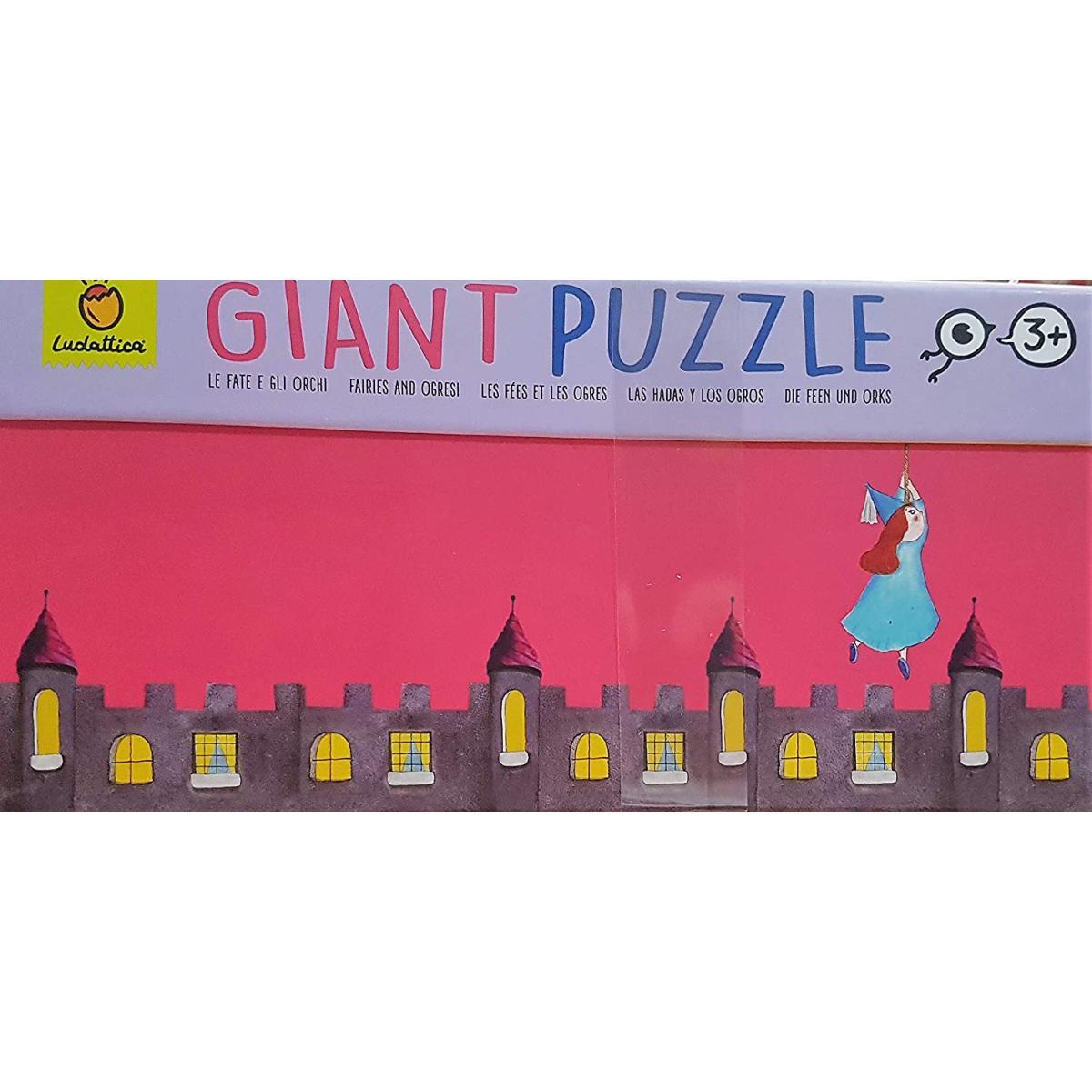 Ludattica - giant puzzle - le fate e gli orchi