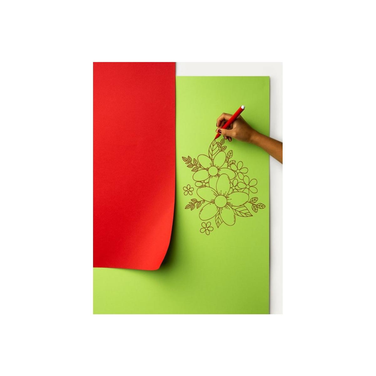 Favini - cartoncino prisma monoruvido colorato - 220 gr - 70 x 100 cm