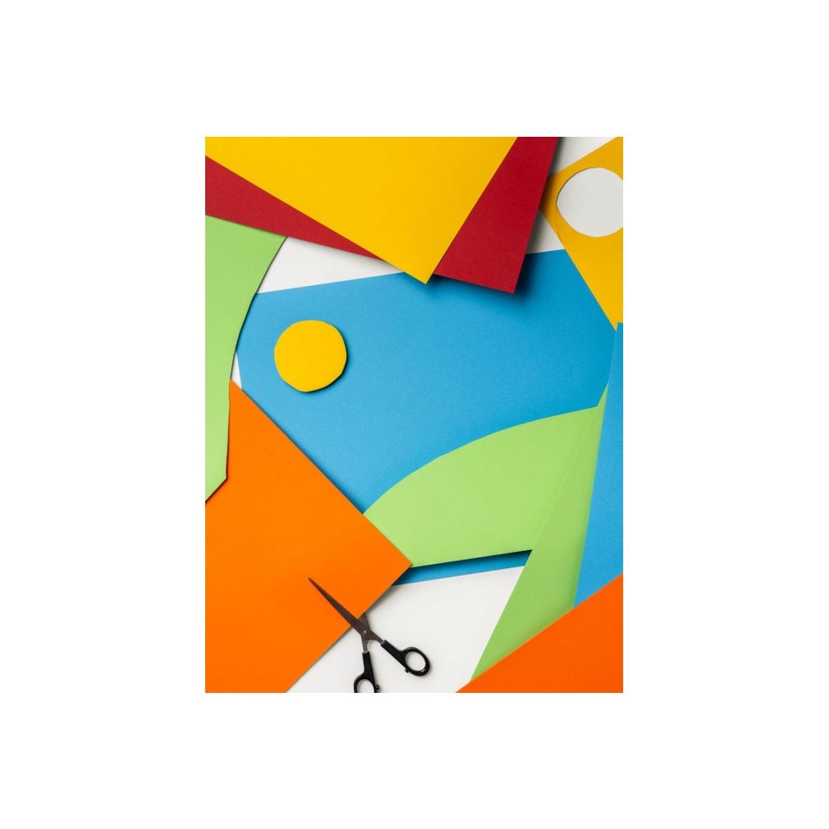 Favini - cartoncino prisma monoruvido colorato da 220 gr/mq - formato 35 x 50 cm -