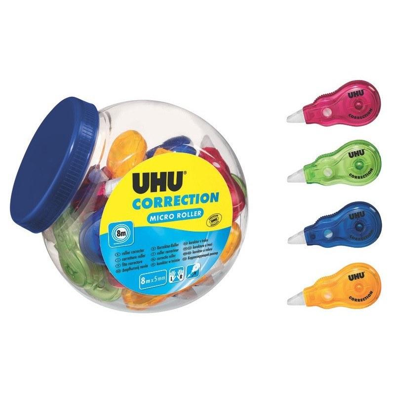 Uhu correction micro roller 8 mt x 5 mm