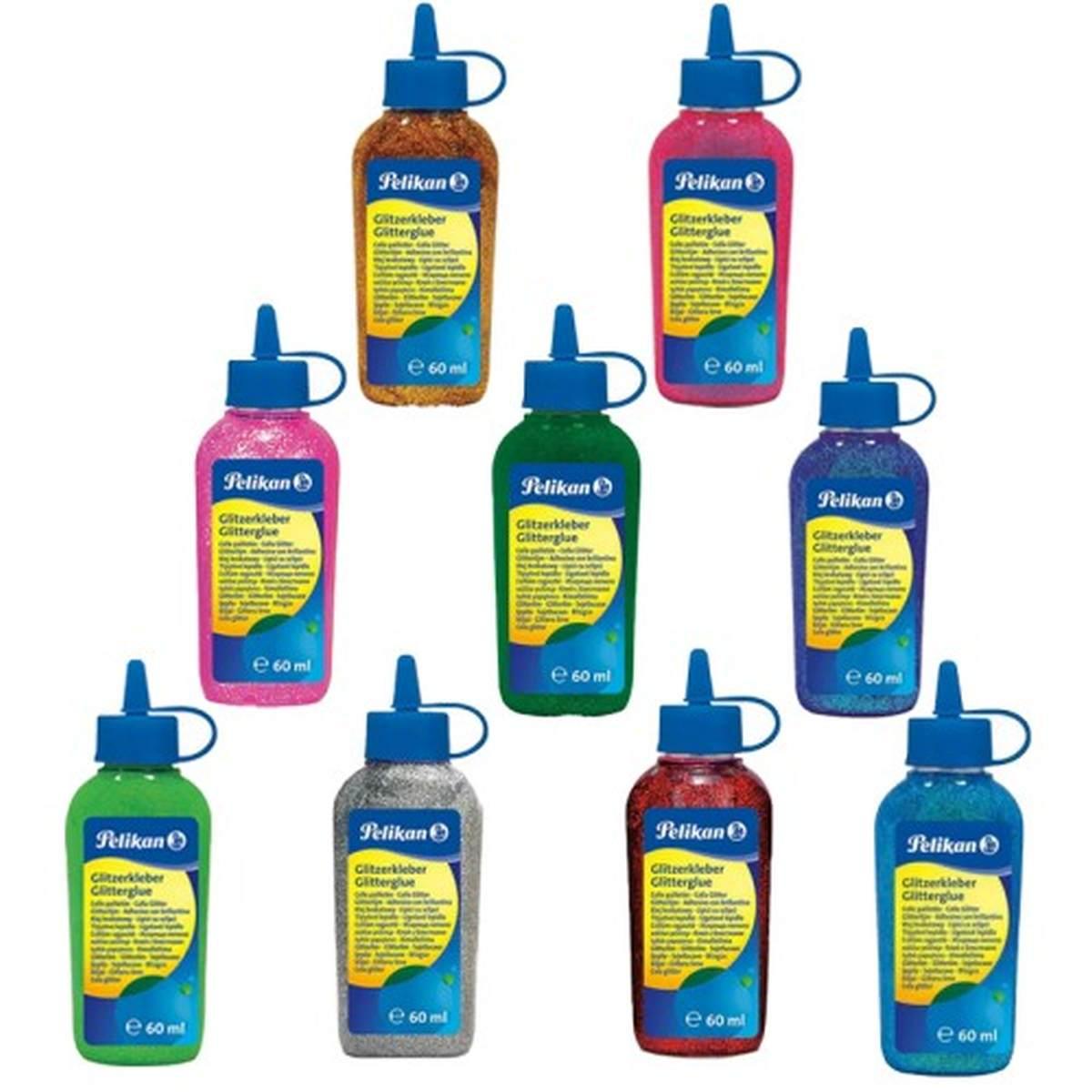 Pelikan - glitter glue glg in flacone da 60 ml
