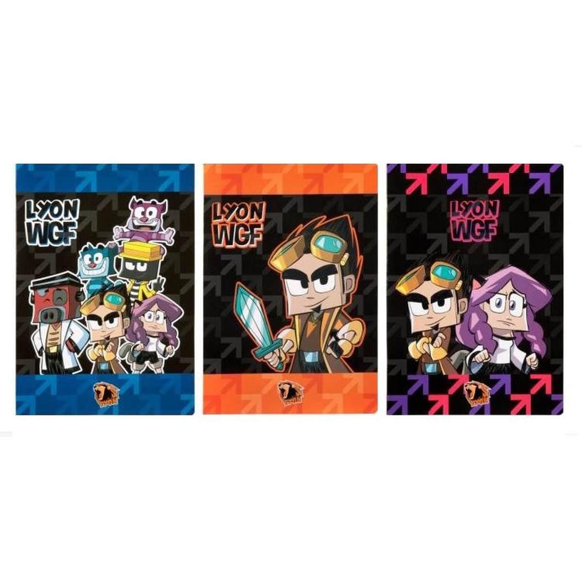 Lyon gamer - maxi quaderno 100 grmq