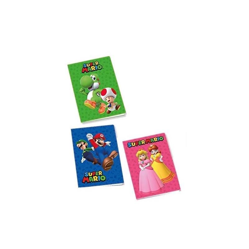 Maxi quaderno - super mario bros - 100 gr