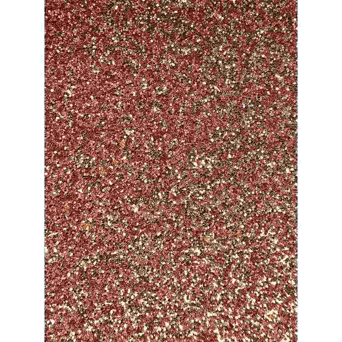 Niji - foglio in gomma espansa (eva) glitterato - 2 mm - a4 (21 x 29,7 cm)