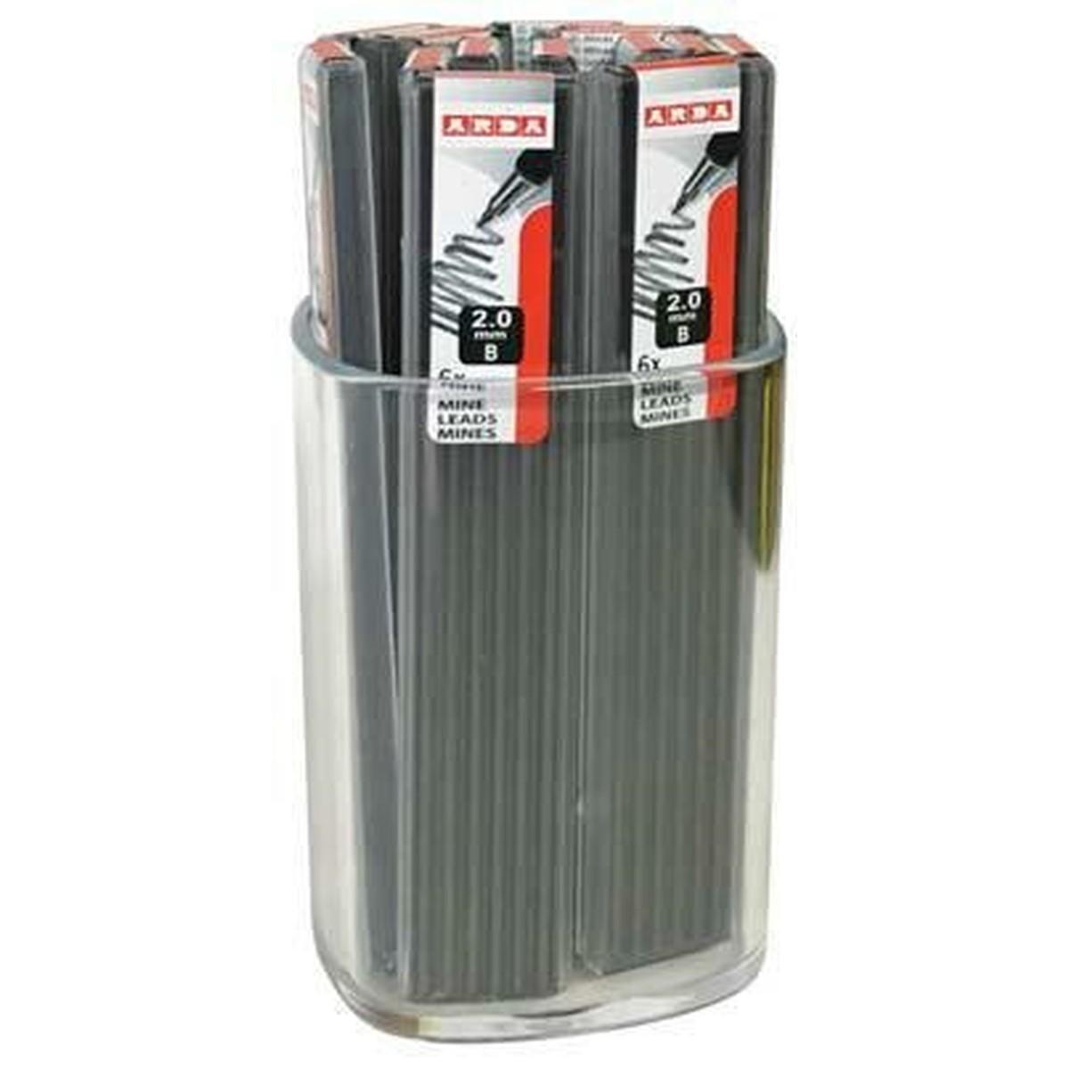 Arda - tubetto da 6 mine Ø 2 mm - gradazione b