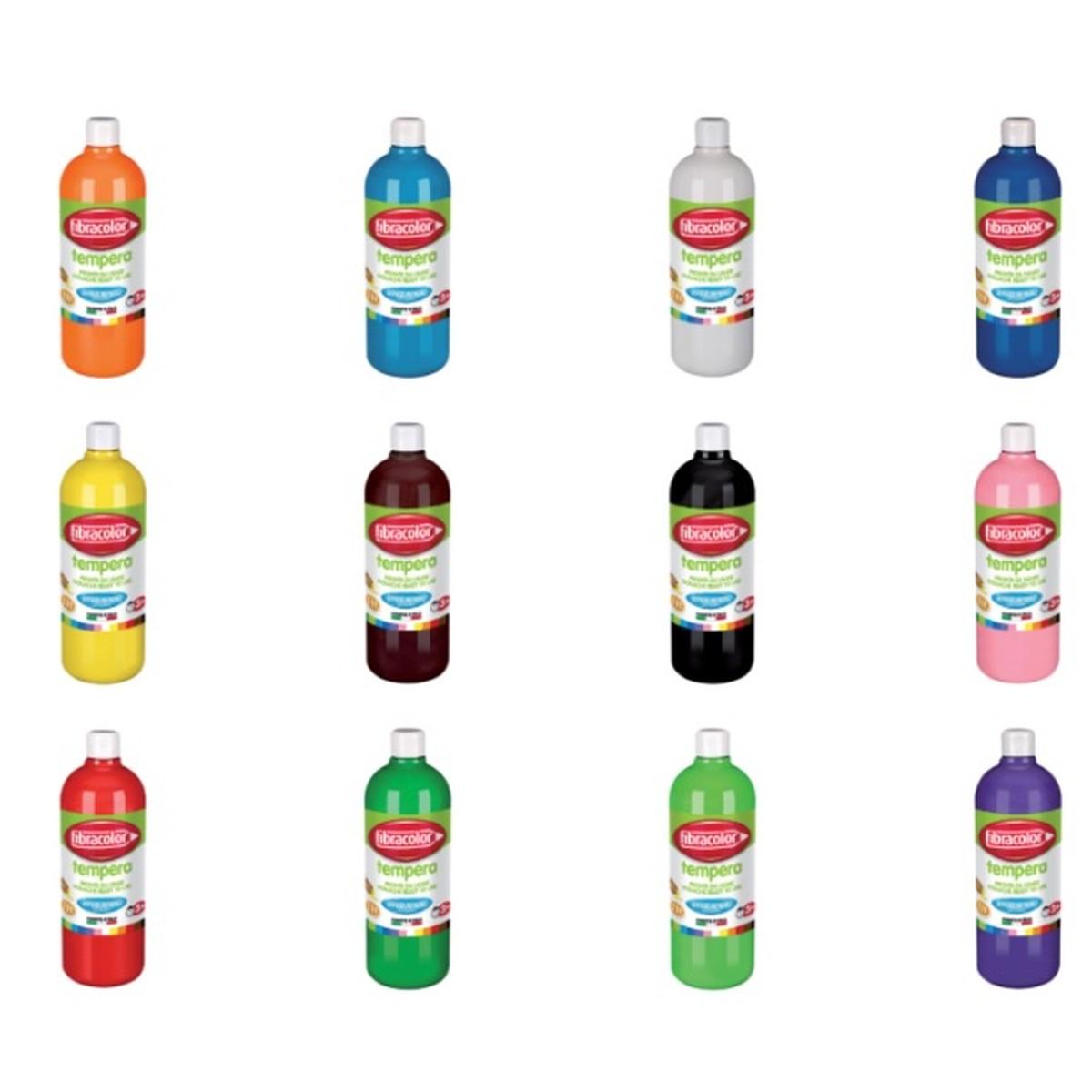 Fibracolor flacone 1 lt tempera pronta