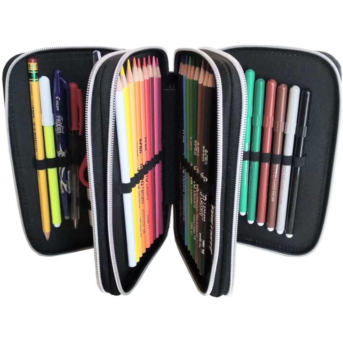 F.c.p.  astuccio 3 zip lama fortnite con penna frixion