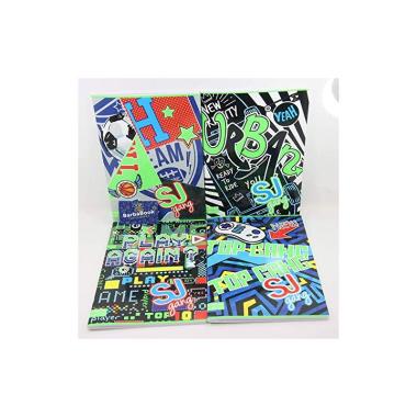 Sj gang - quaderno maxi a4 (297 x 210 mm) - 96+1 pagine - carta 100 gr/mq - boy