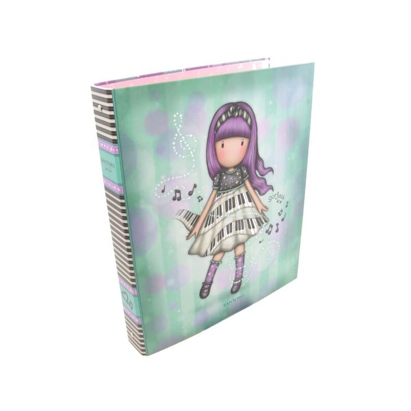 Santoro - raccocglitore a 4 anelli dorso 30 mm - gorjuss song to dance