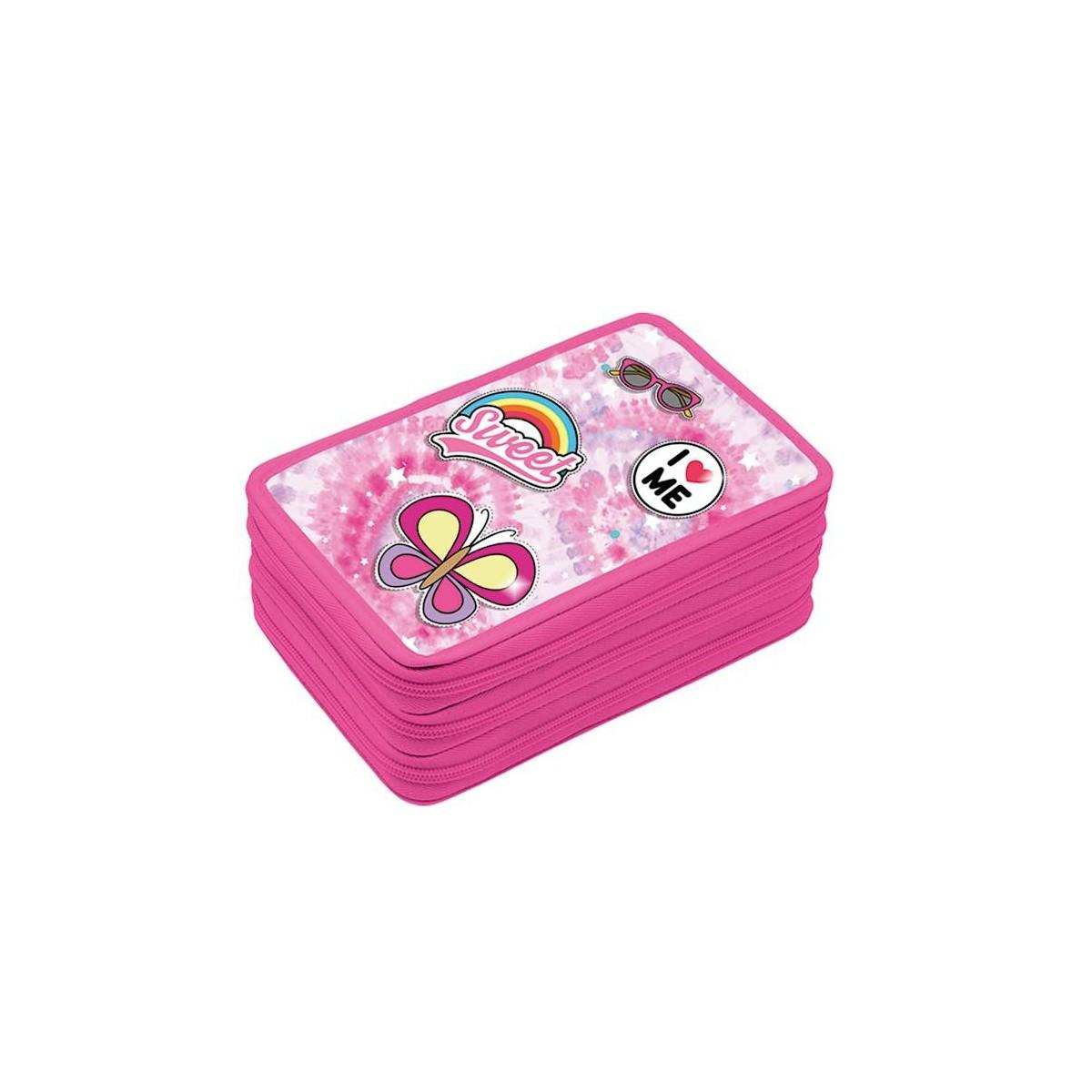 Young people - astuccio 3 zip - formato cm 20 x 13 x 6