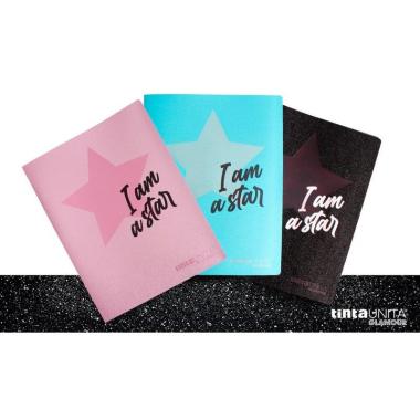 Tinta unita glamour - cartella in ppl con elastico - formato 25 x 35 cm