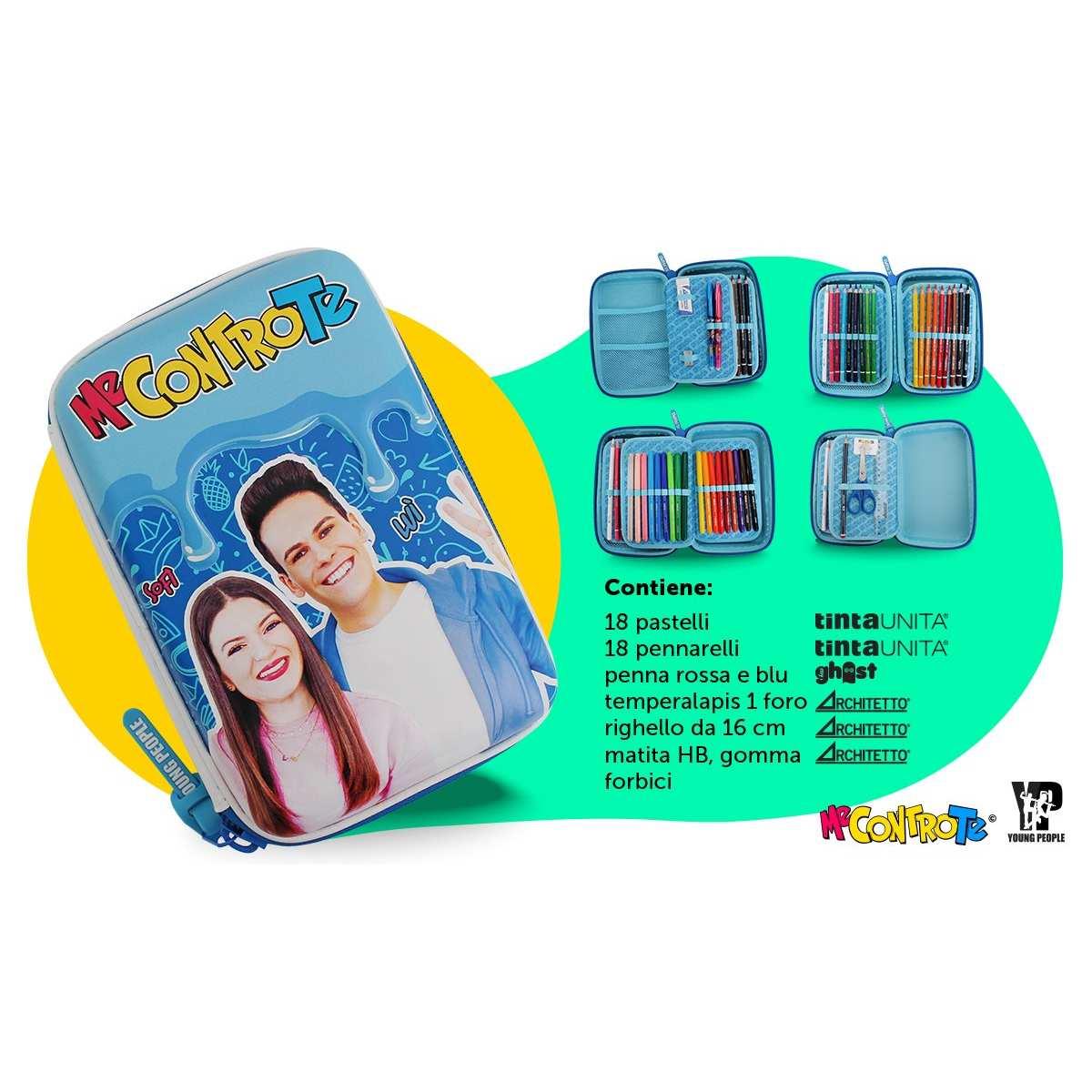 Me contro te - astuccio 3 zip one time mct 2021