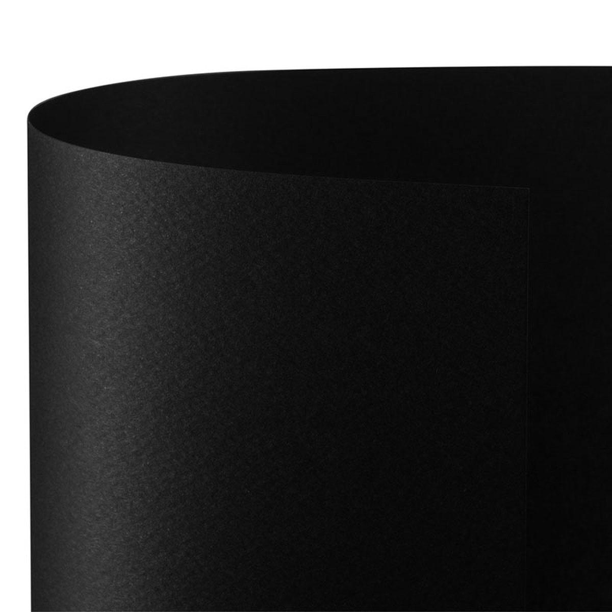 Favini - cartoncino prisma monoruvido nero - 220 gr - 50 x 70 cm