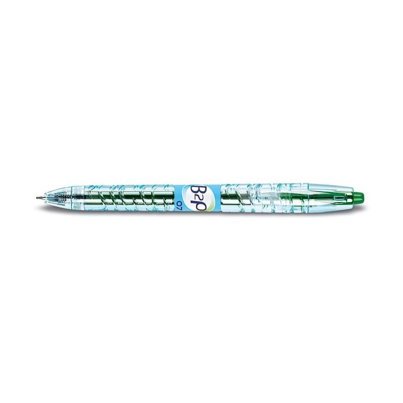 Pilot - penna roller gel g-2 b2p ecologica e ricaricabile - punta media 0,7 mm