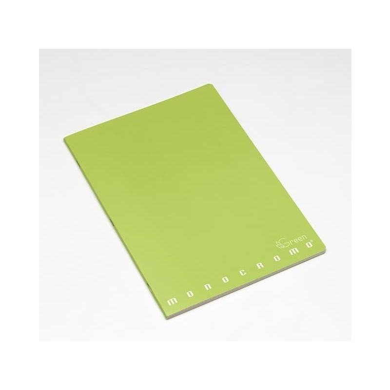 Pigna - maxi quadrno 42ff/sh 80gr. monocromo green