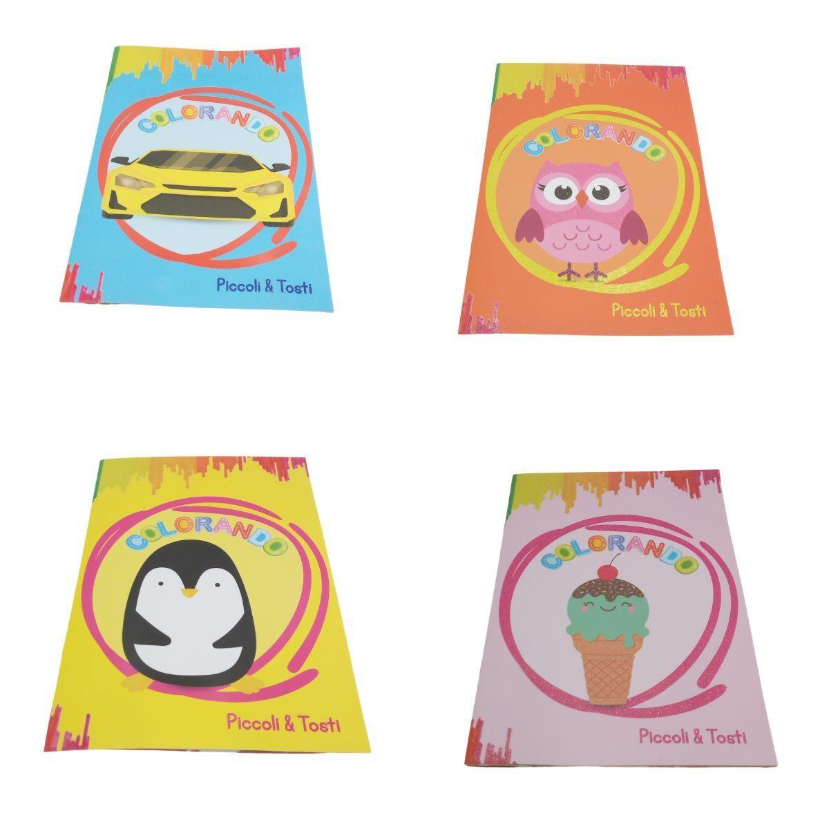 Piccoli & tosti album da colorare