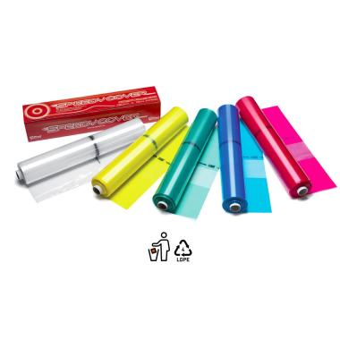 Riplast - rotolo speedycover - pellicola bipiegata colori assortiti - formato 52 x 3000 cm