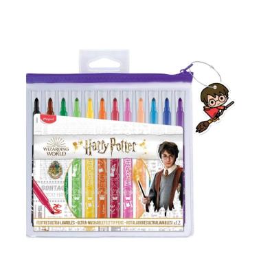 Harry potter pennarelli ultra lavibili in confezione da 12 pezzi