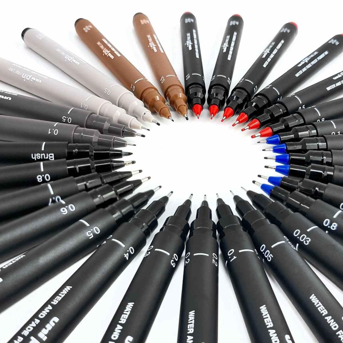 Uniball unipin 200 fineliner drawing pen