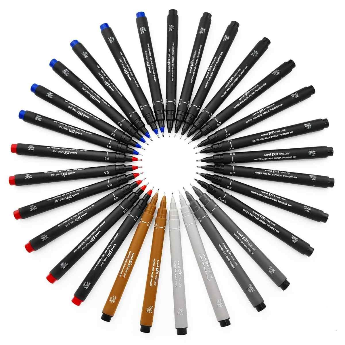 Uniball unipin 200 fineliner drawing pen