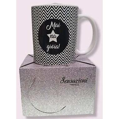 Sensazioni - tazza con messaggio in box